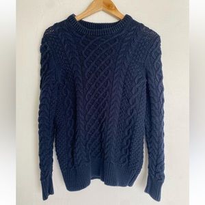 J Crew. Navy Blue Knit Sweater
